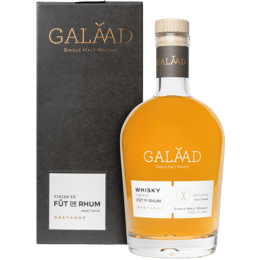 Whisky Français - Galaad - Finish ex fût de rhum - Étui - 0.7L