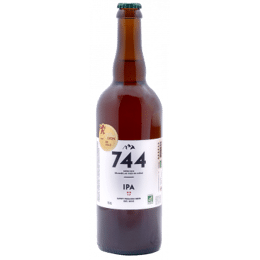 Bière IPA 75cl - Brasserie 744
