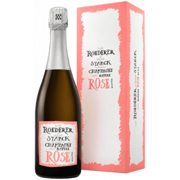 Champagne Louis Roederer - Brut Nature Rosé 2015 - Édition Limitée Philippe Starck - en étui