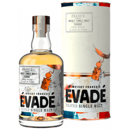 Whisky Français - Evadé - Single Malt Tourbé - Étui
