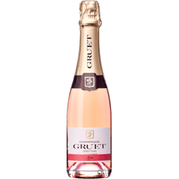 Champagne Gruet Brut Rose - Brut - 0.375L