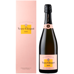 Champagne Veuve Clicquot - Brut Rosé - en Etui