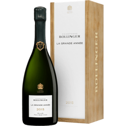 Champagne Bollinger - La Grande Année 2015 - Caisse Bois