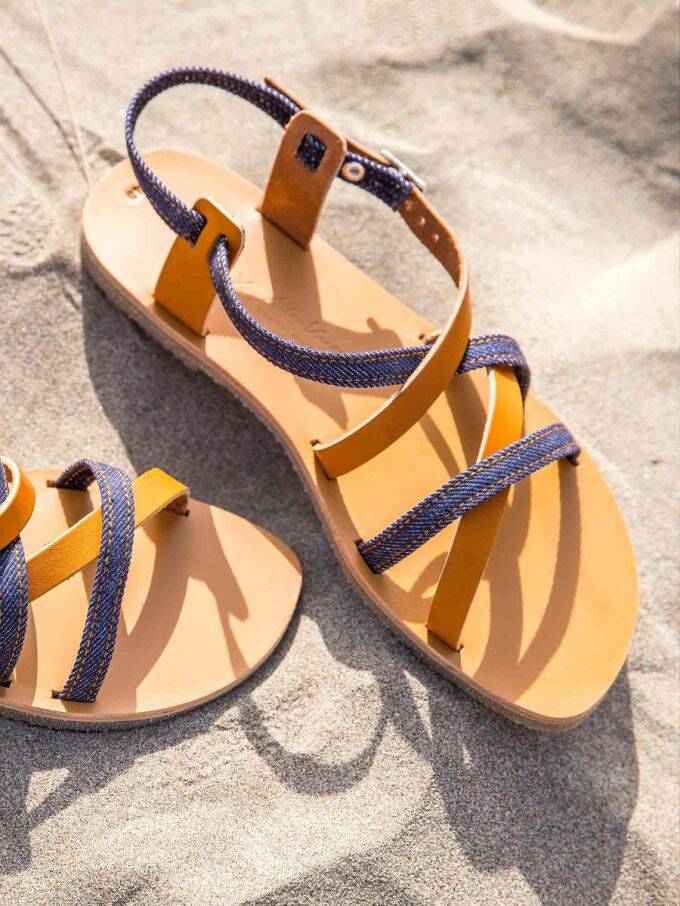 Sandales cuir italienne femme outlet